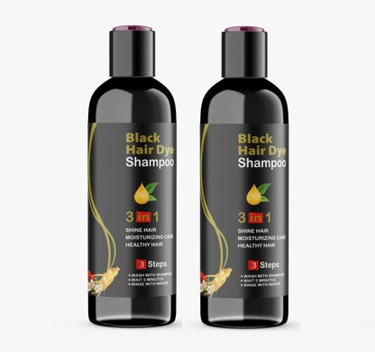 BLOSDREAM Black Hair Shampoo 3 in 1-100ml (Pack of 2)