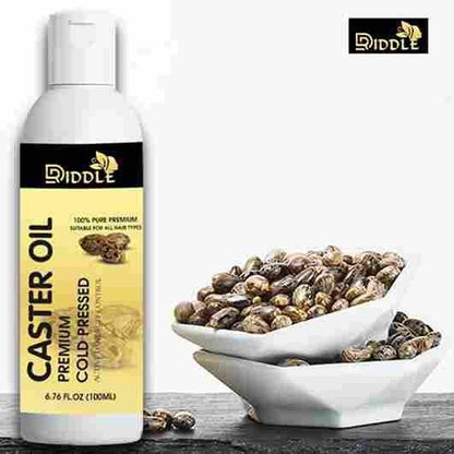 Driddle Castor Oil for Hair Growth