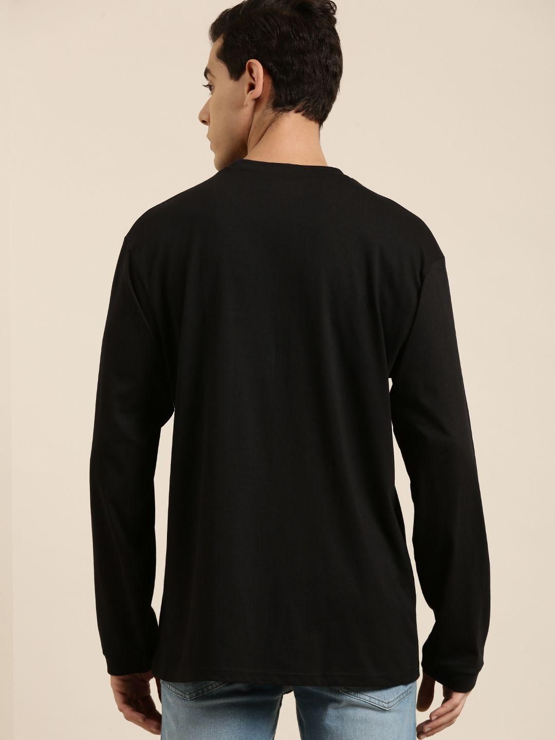 Dillinger Typographic Black Oversized T-Shirt