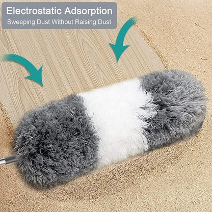 Expandable Pole Handle Washable Duster