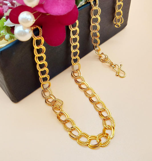 Elegant Gold Plated Chain