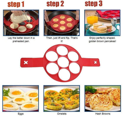 Silicone Non Stick Pancake Maker Molds